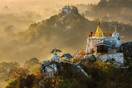 the trail of myanmar - burma trip