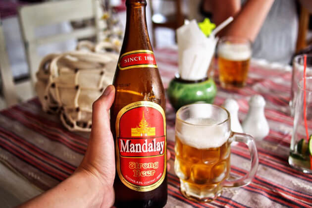 enjoy Myanmar beer is one of the best things to do at night in mandalay