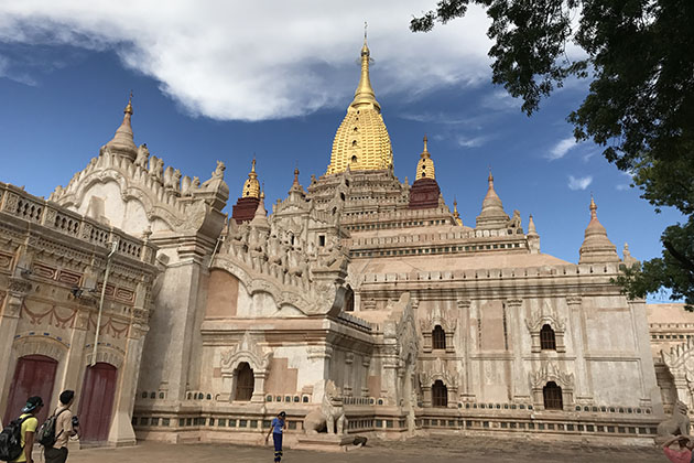 ananda temple is one of the finest manmade masterpieces in Bagan