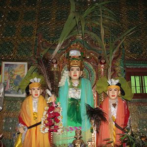 the Nats worship in Mount Popa - Myanmar itinerary 7 days