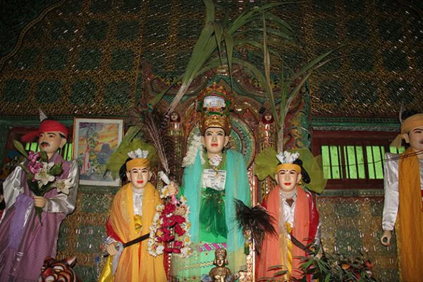 the Nats worship in Mount Popa - Myanmar itinerary 7 days