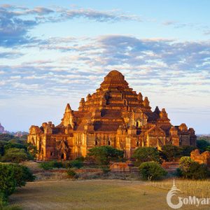 Dhammayangyi Temple is the largest temple in bagan myanmar