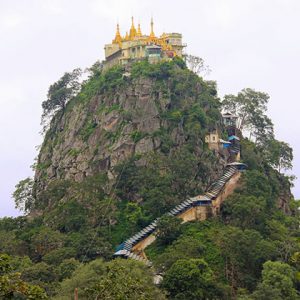 Visit Mt Popa in Myanmar tour 8 days