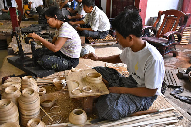 lacquerware workshop bagan temple tour