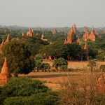 panoramic view to Bagan temples