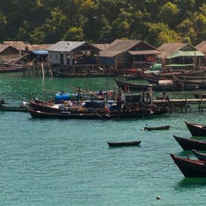 fishing village in Myeik Archipelago