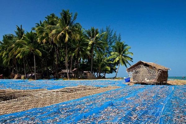 fishing village in Ngapali Beach