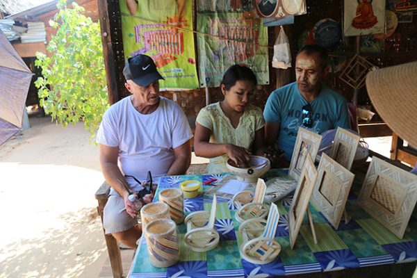 Bagan village visit