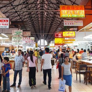 Bogyoke Aungsan Market is the main shopping hub in Yangon