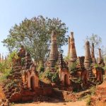 Indein old stupas