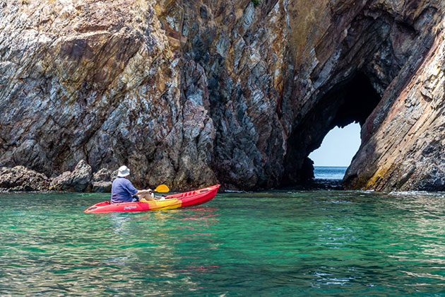 Kayaking in Myeik Archipelago tour