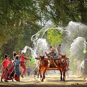 Myanmar Thingyan festival