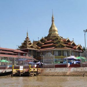 Phaung Daw Oo Pagoda the holiest religious site in southern Shan State