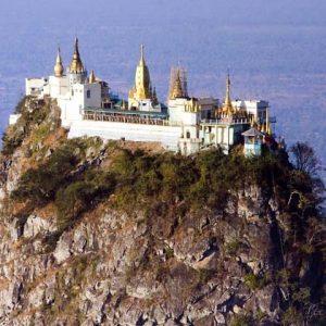 The spectacular Mount Popa