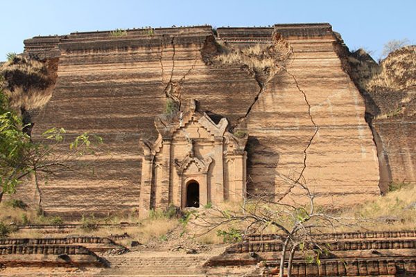 The unfinished Mingun Paya