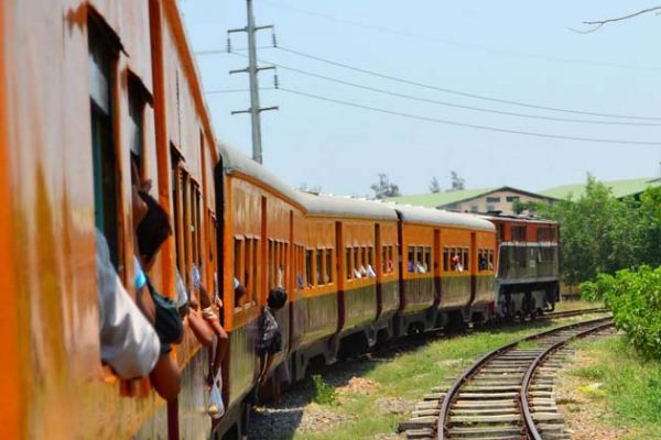 Yangon circular train