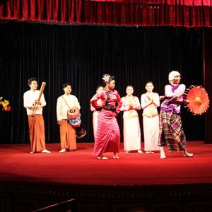 traditional dance in yangon