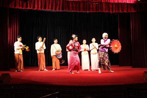 traditional dance in yangon