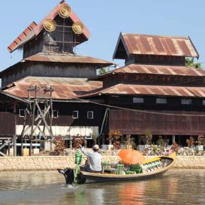 Nga Phe Chaung Monastery in Inle Lake