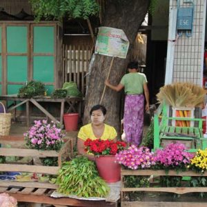 Nyaung U Market in Bagan