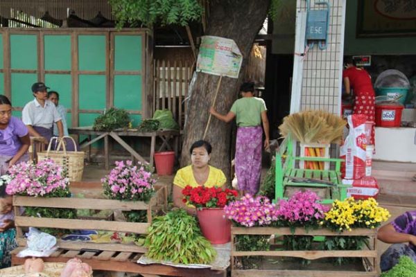 Nyaung U Market in Bagan