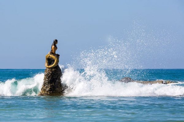 the beautiful mermaid in ngapali beach