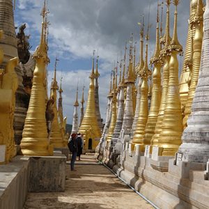 Ancient shrines and stupas in Indein