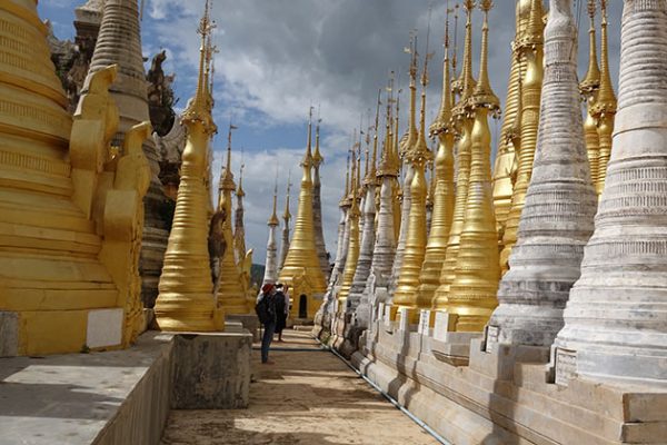 Ancient shrines and stupas in Indein