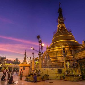 Botahtaung pagoda in Yangon