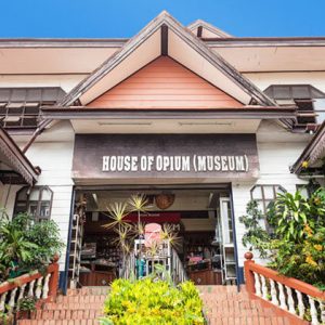Chiang Rai Museum of Opium where to learn the history of the Golden Triangle