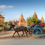 Get on a horse cart ride and explore Bagan from a different perspective