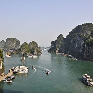 Halong Bay-one of the seven natural wonders in the world