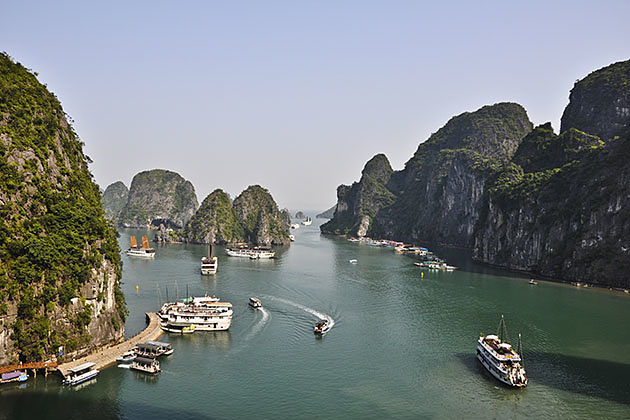 Halong Bay-one of the seven natural wonders in the world