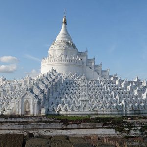 Hsinbyume Temple in Mandalay is one of the most popular tourist attractions to visit in Myanmar tour 17 days