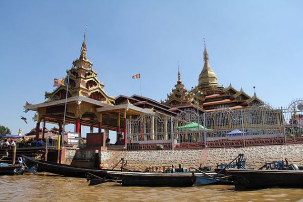 Phaung Daw Oo Pagoda-an important religious site in Shan State