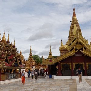 Shwezigon Pagoda is one of the most beautiful Pagodas in Bgan