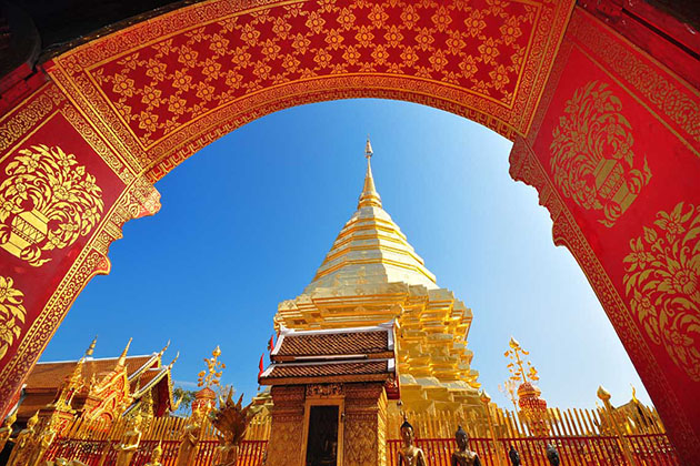 Wat Phra Doi Suthep-the most sacred temple in Chiang Mai