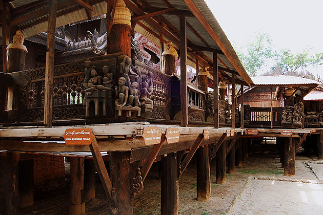 Yoke sone Kyaung monastery - Myanmar tour package