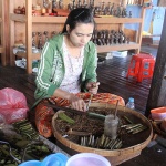a local cigar house in Inle Lake