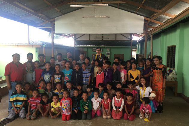 charity work in Myanmar