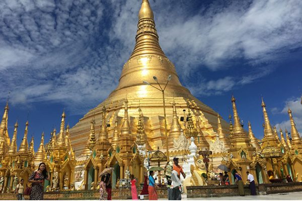 the legend Shwedagon Pagoda