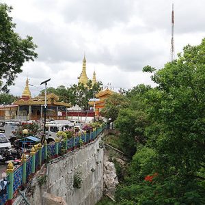 A pagoda in Sagaing Hill