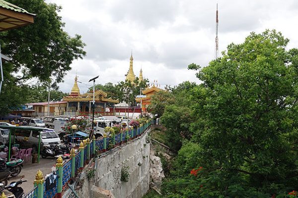 A pagoda in Sagaing Hill