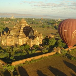 Bagan hot air balloon