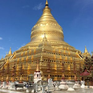 Shwezigon pagoda Bagan