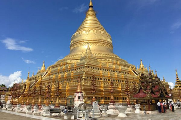 Shwezigon pagoda Bagan