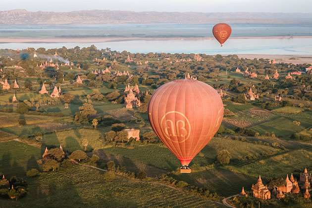 morning Balloon in Myanmar
