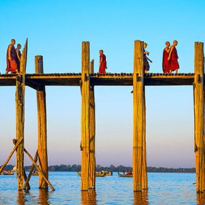 U bein bridge - Myanmar tour package