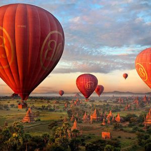 bagan hot air balloon