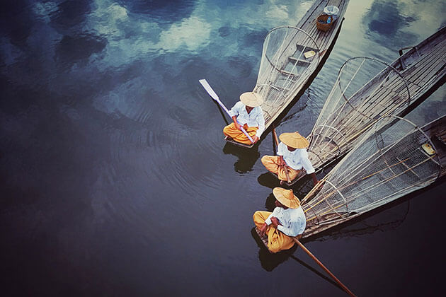 March weather at Inle Lake